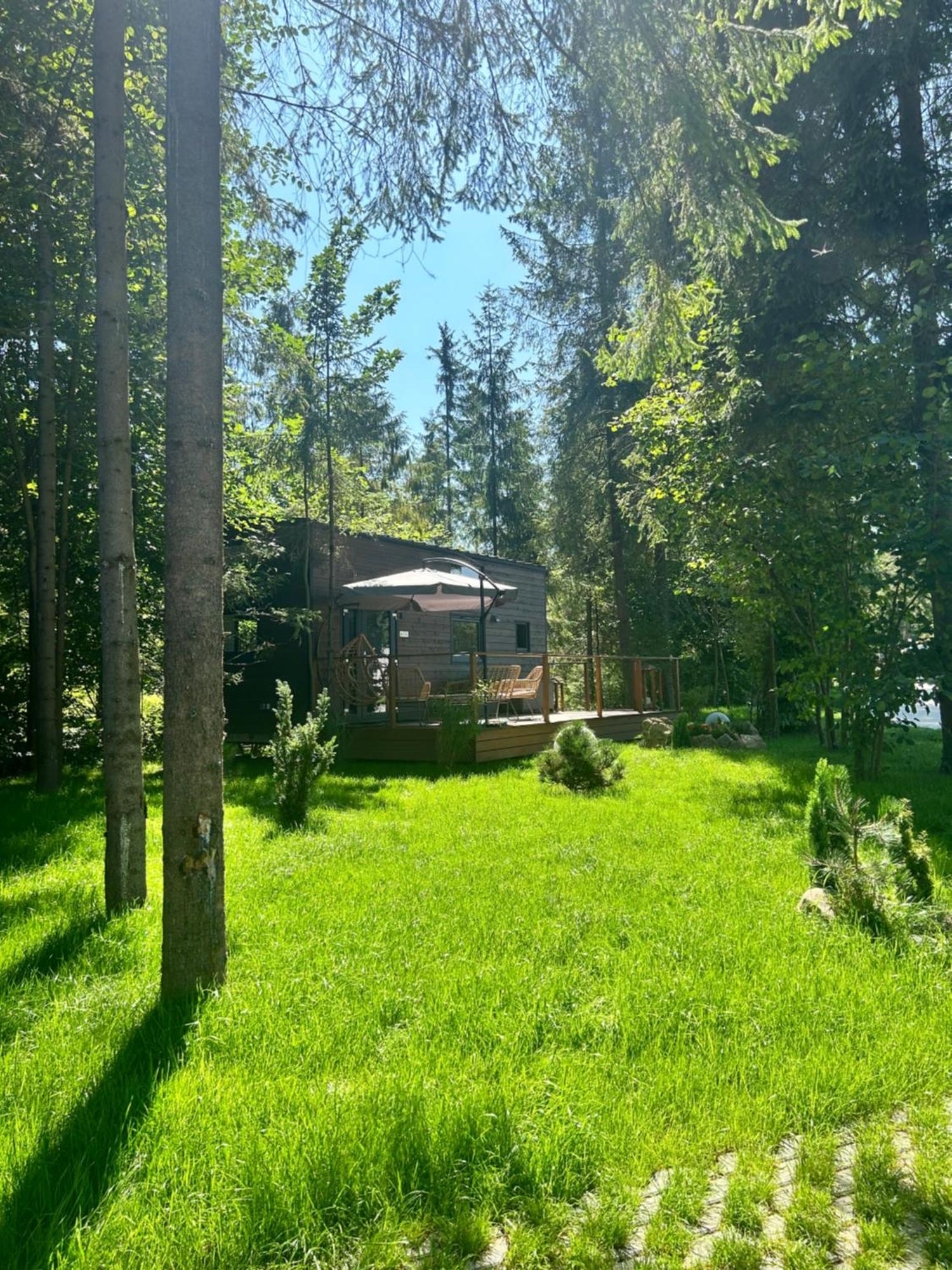 Tiny House W Camp Goracy Potok Villa Szaflary Bagian luar foto